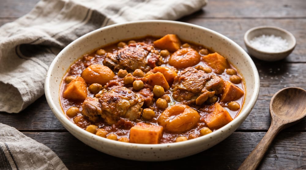 Chicken and Chickpea Tagine